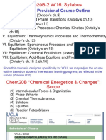 Lecture I-1 Syllabus Chem20B-2 W16