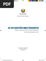 Código Do Imposto Sobre o Rendimento de Pessoas Singulares (CIRPS )