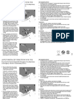 Pertrach Emergency Cricothyrotomy Kit Instructions