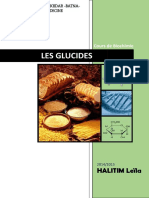 Polycopie Sur Les Glucides Realise Par Mme HALITIM Leila