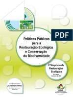 Políticas Públicas para A Restauração Ecológica