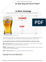 What's Common for Beer Mug and Power Factor_ _ EEP