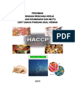 Rencana Kerja Jaminan Keamanan Dan Mutu Unit Usaha Pangan Asal Hewan