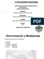 Apuntes de Sincronización y Multiplexaje