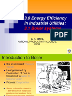 Mr a K Sinha Energy Efficiency Industrial Utilities Boiler Systems