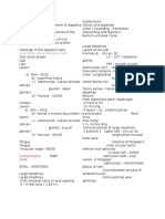 Histology of The Digestive Tract