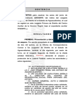 Sentencia de Amparo a Futbolistas de Necaxa