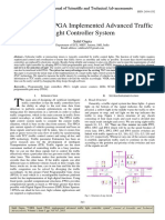 VHDL Based FPGA Implemented Advanced Traffic Light Controller System