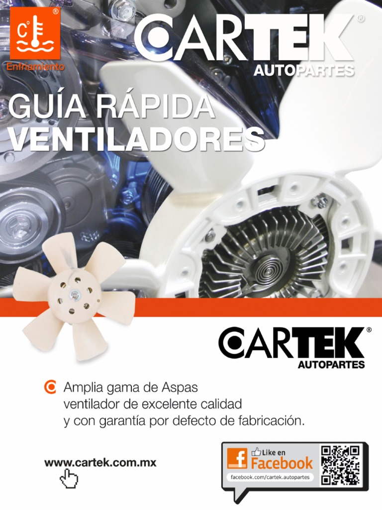 Catalogo Aspas Ventilador CARTEK 1399142199 PDF Off Road