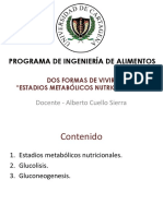Estadios Metabólicos Nutricionales PDF