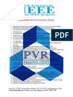 PVR Technologies B.tech New Titles List