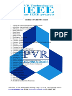 Pvr Technologies Mba Marketing Titles List