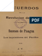 Recuerdos de La Revolución de 1891. Sucesos de Pisagua. Los Inquisidores Del Pacifico