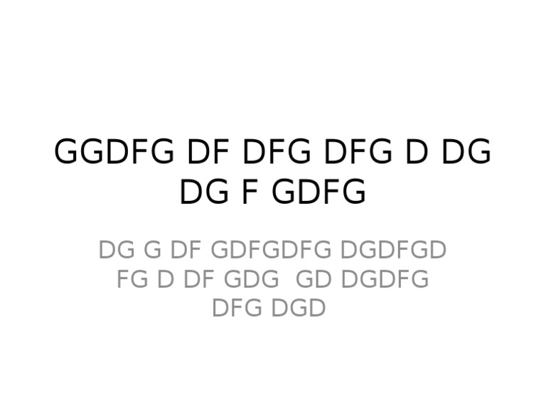 Document Overview and Summary | PDF