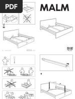 Ikea Malm Bed Assembly Instructions (Queen)