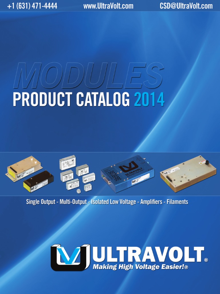 UV Modules Full Catalog | PDF | Power Supply | Amplifier