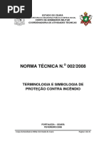 NT 002 - Terminologia e Simbologia de Proteção Contra Incêndio