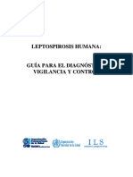 Guia para el diagnostico de leptospira