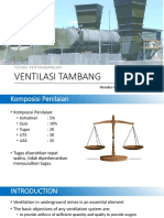 Ventilasi Tambang: Teknik Pertambangan