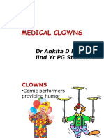 Medical Clowns: DR Ankita D Patil Iind Yr PG Student