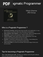 The Pragmatic Programmer