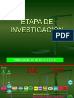 Etapa de Investigación