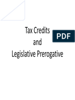 Tax Credits Majority Caucus Presentation