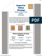 Stamps of The Chinese Empire Dragons