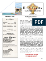 church bulletin 2-14-2016 4pages