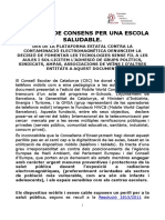 Document Consens Escola Saludable