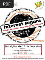 Sessão "Internet segura"