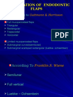 Classification of Endodontic Flaps