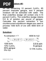 Sample Problem #5