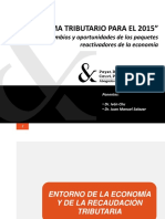 Panorama Tributario Para El 2015 Ivan Chu y Juan Manuel Salazar