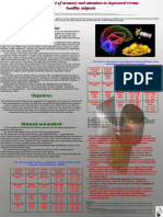 The Improvement of Memory and Attention to Depressed