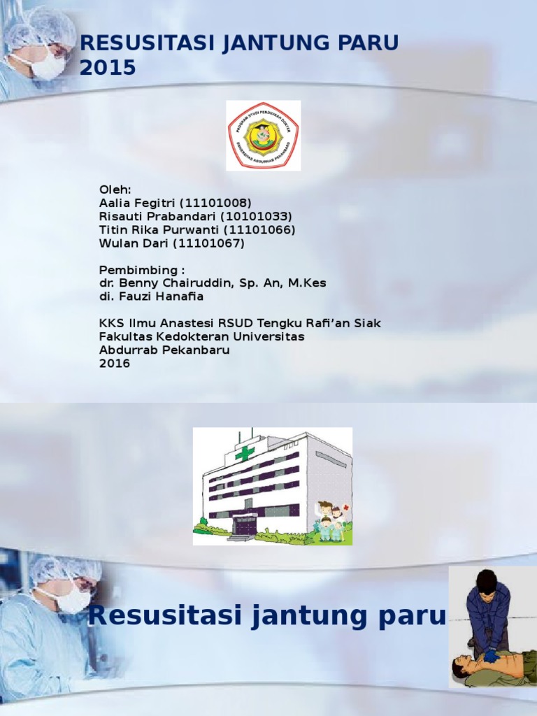 Panduan Resusitasi Jantung Paru 2015 | PDF