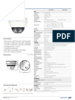 Samsung Techwin SCP-2371H Data Sheet