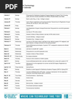 New York City College of Technology SPRING 2016 Academic Calendar