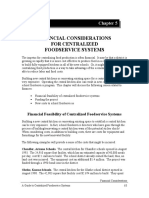 Financial Considerations For Centralized Foodservice Systems