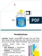 Larutan Elektrolit Dan Non Elektrolit