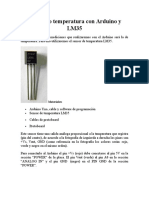Midiendo Temperatura Con Arduino