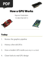 How A GPU Works - Kayvon Fatahalian