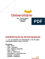 English - Dicas Ufrgs 2006