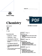 2001 Chemistry TrialHSC Barker