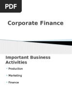 1).Corporate Finance 1