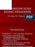 Keselamatan Kerja Bidang Kebakaran