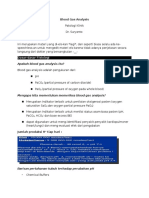 Blood Gas Analysis Gamma 18