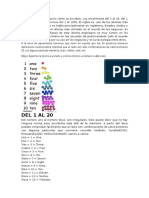 Amos A Ver A Continuación Cómo Se Escriben