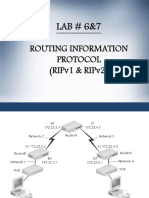 Routing Information Protocol (Ripv1 & Ripv2)
