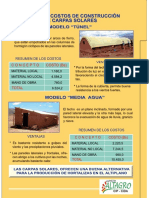 Modelos y Costos de Construccion de Carpas Solares